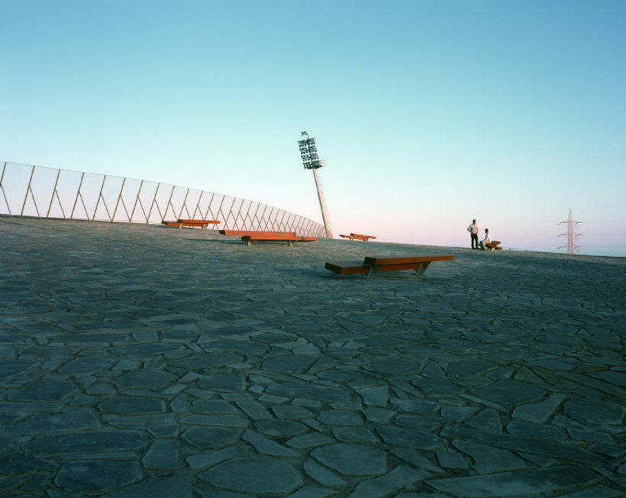 The new athletics stadium on Tenerife.