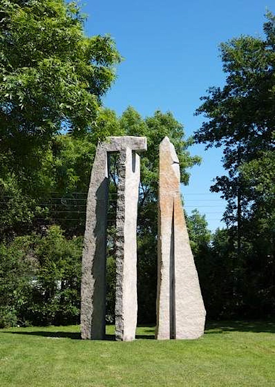 Grey granite, Veksolund, Denmark.