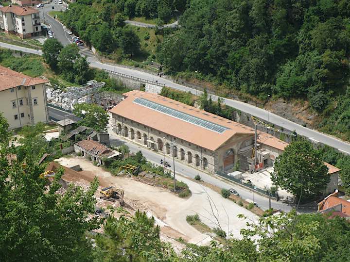 Seat of the Arkad Foundation in Seravezza.
