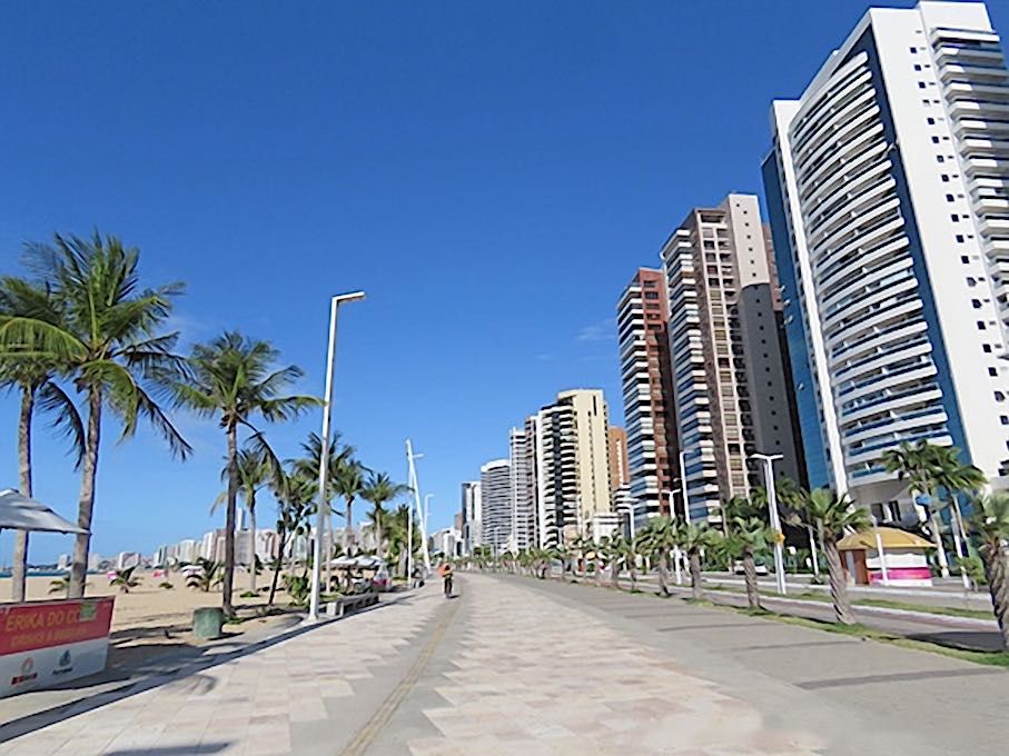 Fortaleza seafront boardwalk. Photo: Google Images