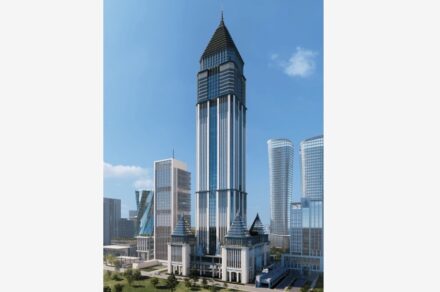 Der neue Turm der türkischen Zentralbank in Istanbul.