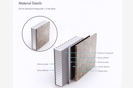 SilkarStone: Laminated Stone Panels (LSP).