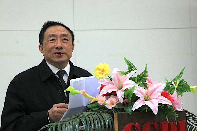 Zou Chuansheng, Präsident des Branchenverbands China Stone Material Association.