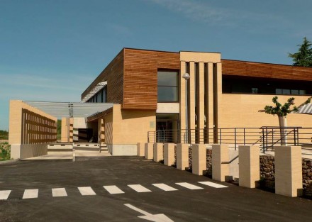 Ampliação do hospital em Duché d’Uzès.