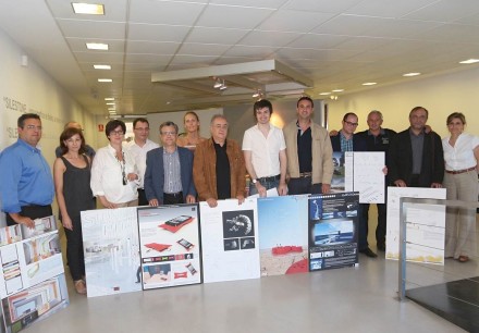 Os ganhadores do concurso Cosentino Design Challenge 2013.