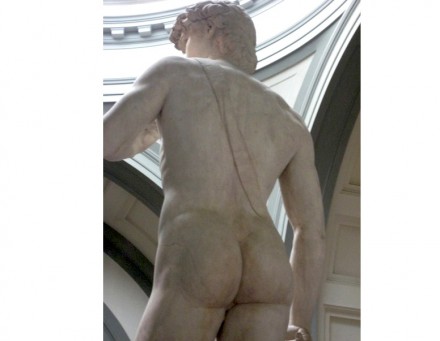 David, in originale, senza tatuaggio. Foto: Wikimedia Commons.