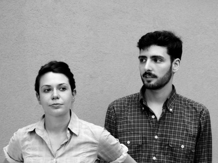 Giulia Regalini (esquerda), Andrea Gross Gaiani.
