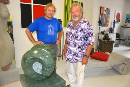 Ernesto und Ernst Ghenzi, Sohn und Vater.