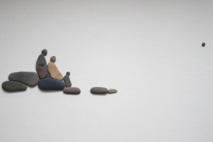 Sharon Nowlan: pebbles capture life in a snap-shot
