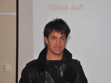 Giovanni Gutschi, Vorstand der Abteilung Naturstein an der HTL Hallein. Foto: Susanne Storath, Zeitschrift <a href="http://www.natursteinonline.de/"target="_blank">Naturstein</a>