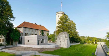 Max Dudler: Neubau für das Besucherzentrum auf der Sparrenburg in Bielefeld.