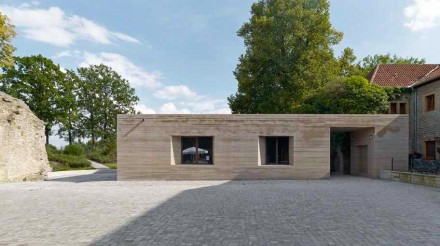 Max Dudler: Neubau für das Besucherzentrum auf der Sparrenburg in Bielefeld.