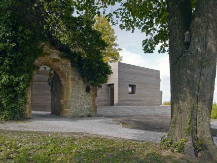Max Dudler: Neubau für das Besucherzentrum auf der Sparrenburg in Bielefeld.