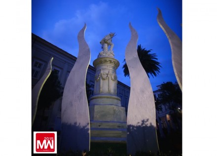 Carrara Marble Week 2014: Piazza Garibaldi.