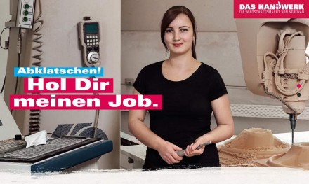 Eines der Plakate der neuen Kampagne.