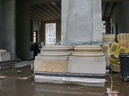 Berliner Schloss-Humboldtforum. Stand 06. Juli 2015.