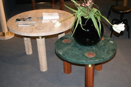 Beistelltische der <a href=" http://collection.morgen.org/"target="_blank">Morgen Collection</a>. Design: Sebastian Herkner. Foto: Peter Becker