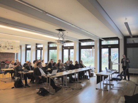 Der Deutsche Naturwerkstein-Verband veranstaltete im November 2015 in Würzburg ein Seminar zu Sustamining. Foto: DNV
