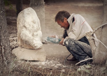 The Stone Carvers’ Festival is an exciting event in the life of the people from the Red Yasil village and from Perm Kray. Photos: Mr. Сhuprikov