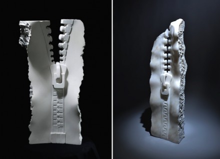 Serdar Kaynak: left: „Zipper“, right: „Naive 2“.