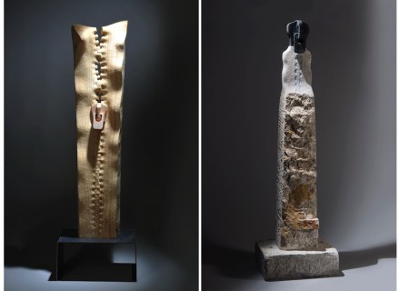 Serdar Kaynak: left: „Naive 1“, right: „Eternal Journey“.