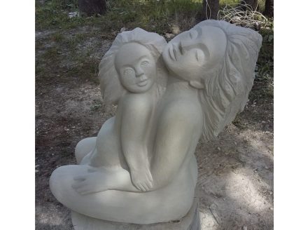 Work realized at the „Forth Stone Carvers’ Festival” in the Red Yasil village of Perm Kray, Russia.