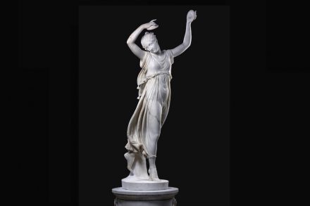 Antonio_Canova: Tänzerin mit Zimbeln. Foto: Staatliche Museen zu Berlin, Skulpturensammlung / Antje Voigt