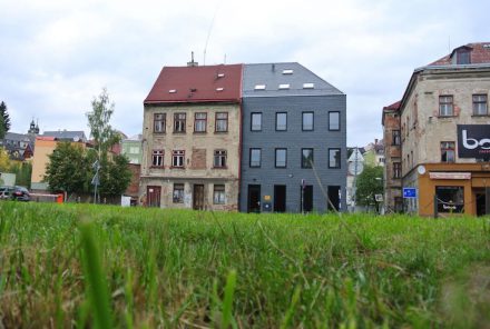 Št’astný Pavel Architekt: Centrum vlasty buriana, Liberec.