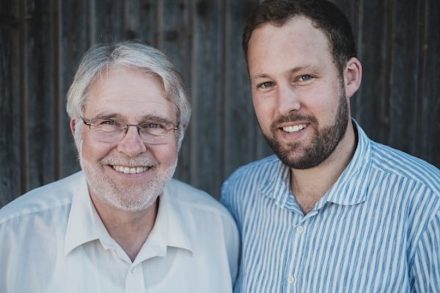 Ludger Wennemer mit Sohn Robert.