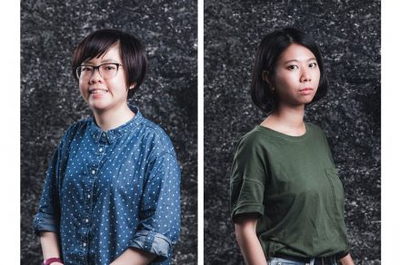 Designer Wu Chen-Yi (left), designer Yang Kai-Mei.