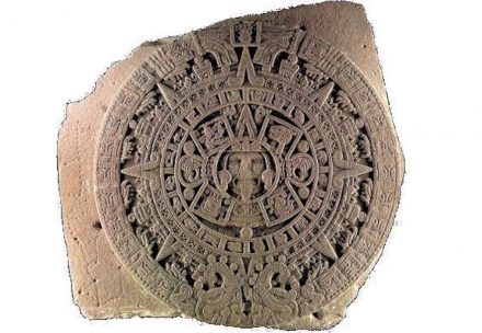 The famous Aztec Sun Stone. Source: Wikimedia Commons