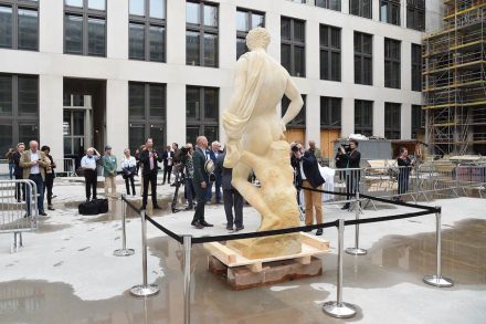 Der neue Antinous. Foto: Stiftung Humboldt Forum im Berliner Schloss