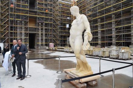 Der neue Antinous. Foto: Stiftung Humboldt Forum im Berliner Schloss