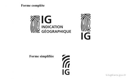 Das Logo der Geschützten Ursprungsbezeichnung.