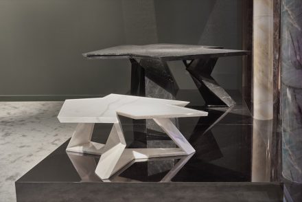 Citco 2017: Daniel Libeskind, Beistelltisch und Esstisch „El Lupo“.