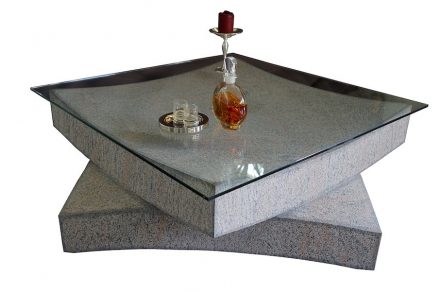 Popp, Bastian: Wohnzimmertisch Borarp, L x B x H in cm: 141 x 141 x 39.