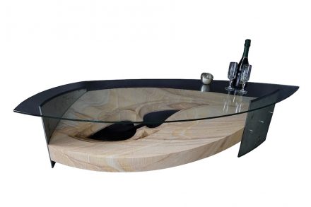Reichelt, Alexander: Couchtisch, Rainbow, L x B x H in cm: 150 x 50 x 36.