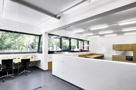 Roland Baldi Architekt: fire station Pflersch.