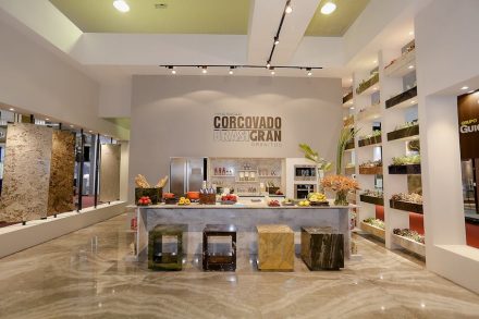 Mineração Corcovado Brasigran, Vitoria Stone Fair 2017. Photo: Company