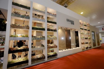 Mineração Corcovado Brasigran, Vitoria Stone Fair 2017. Photo: Company