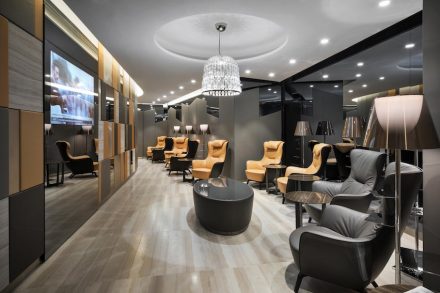 Marco Piva: VIP Lounge „Casa Alitalia”, Rome Fiumicino.