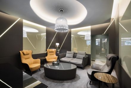 Marco Piva: VIP Lounge „Casa Alitalia”, Rome Fiumicino.