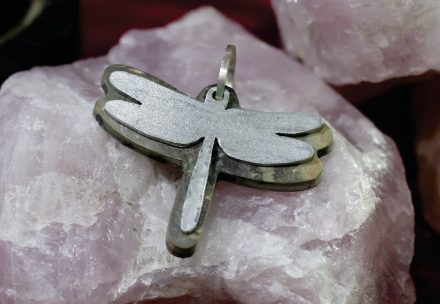 Jewelry design from students of Brazil’s Universidade Federal do Cariri shown at the Fortaleza Stone Fair 2017.