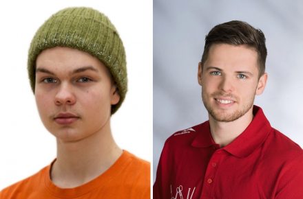 Left: Juuso-Petteri Kerkkänen, Finland, participant; right: Robert Moser, Austria, participant.