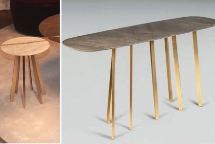 <a href="http://www.paolocastelli.com/"target="_blank">Paolo Castelli</a>: Konsole „For all“ (rechts).