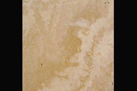 Ararat travertine, calibrated, unfilled, cross cut.