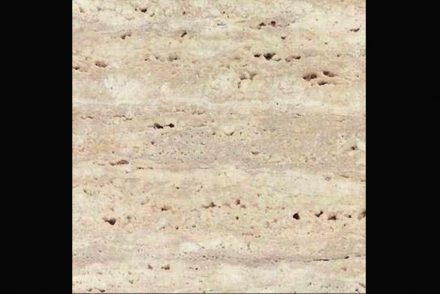 Ararat travertine, semi-polished, unfilled, vein cut.