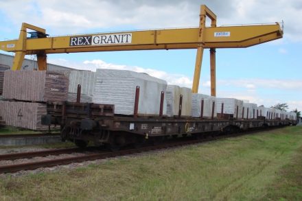 Rexgranit in Brück bei Potsdam.