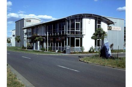 Rexgranit in Brück bei Potsdam.