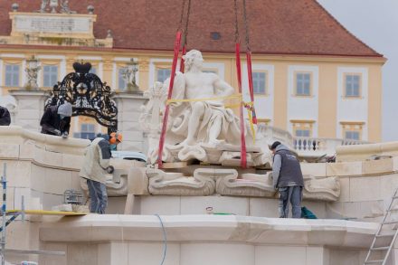 Wolfgang Ecker GmbH aus Traiskirchen: Rekonstruktion der so genannten Großen Kaskade im Schloss Hof in Niederösterreich.